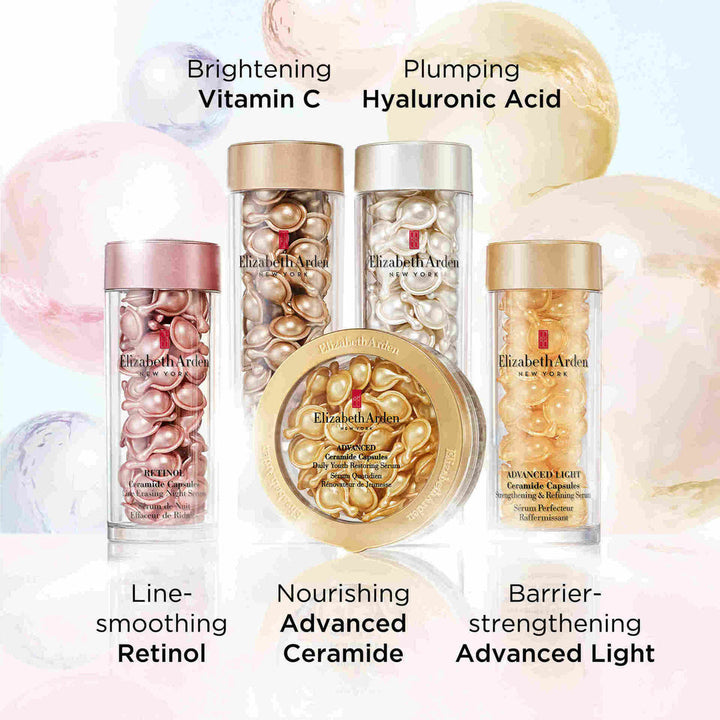 Vitamin C Ceramide Capsules Radiance Renewal Serum Set - 120-Piece