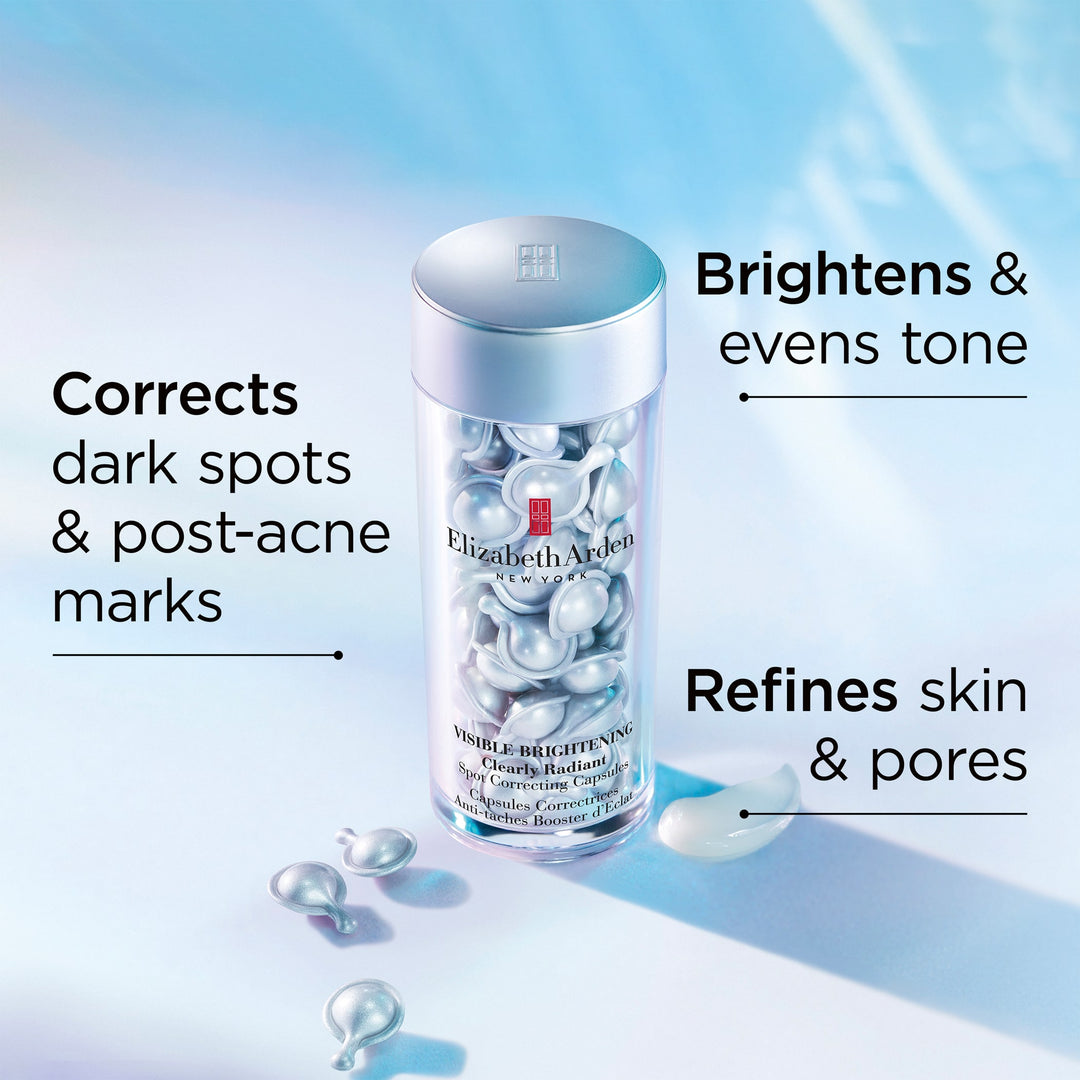 Visible Brightening Clearly Radiant Spot Correcting Capsule and Cream