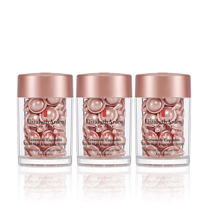 Retinol + HPR Ceramide Capsules Rapid Skin Renewing Serum Set 90 Pieces