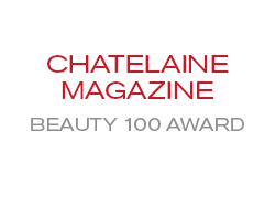 Chatelaine Magazine Beauty 100 Award